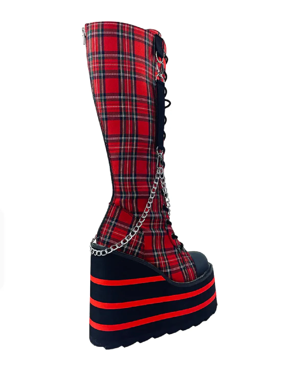 YRU Detention Plaid BNDG Boots