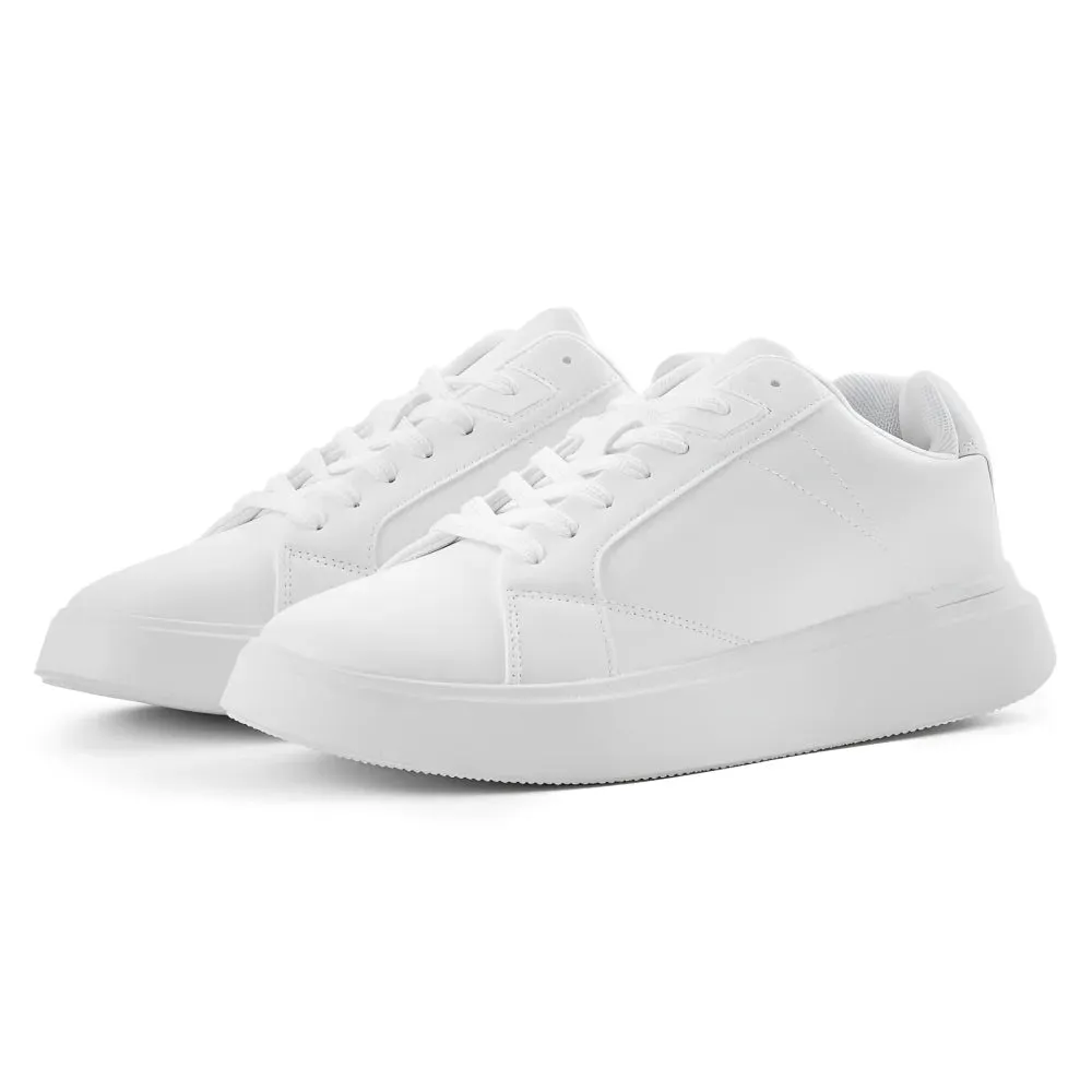 ZARA CHUNKY SOLE LIGHT WEIGHT SNEAKERS - WHT