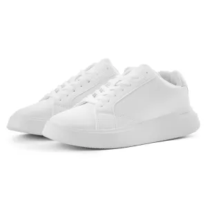 ZARA CHUNKY SOLE LIGHT WEIGHT SNEAKERS - WHT