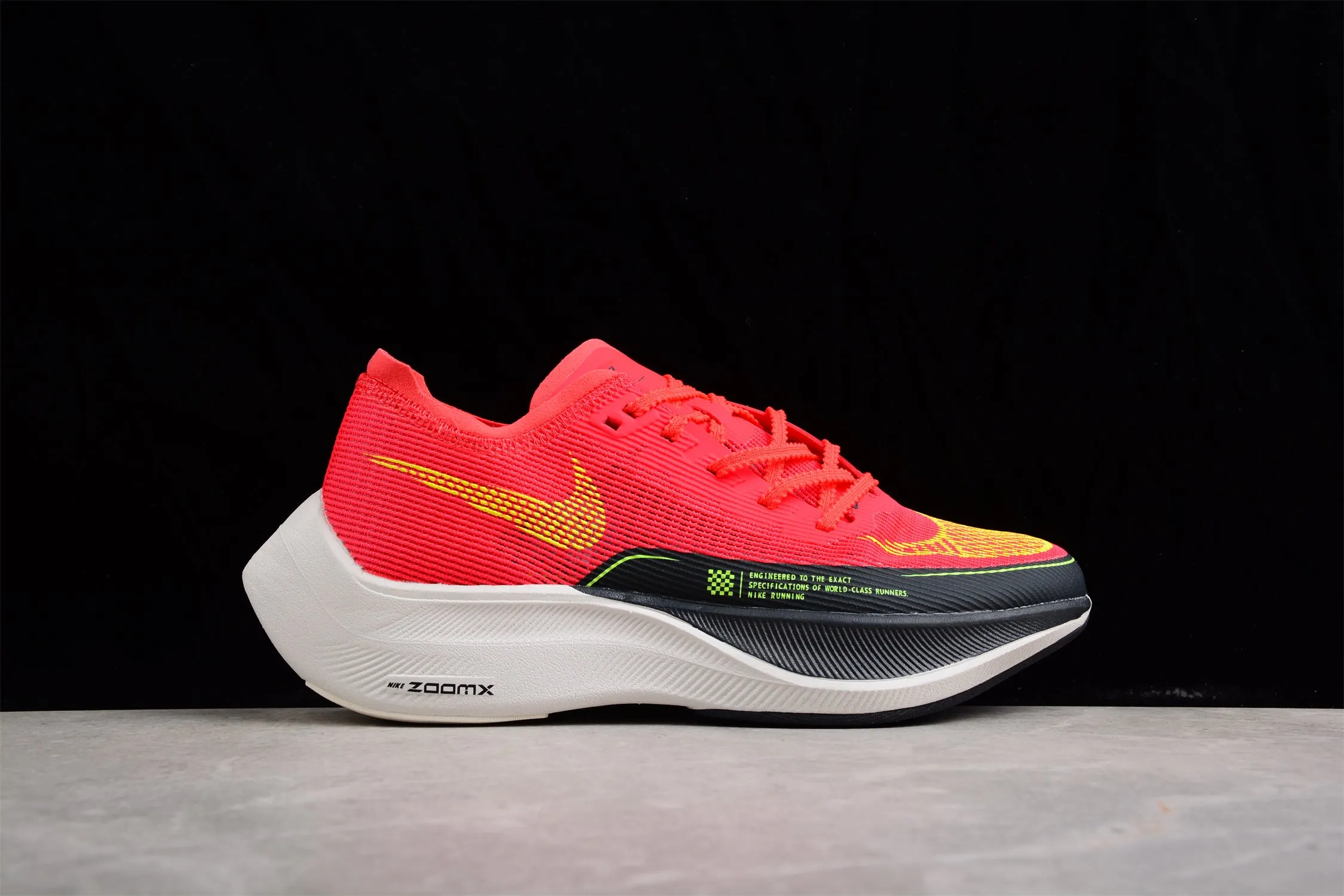 ZoomX Vaporfly NEXT% 2 Red，Black and Yellow