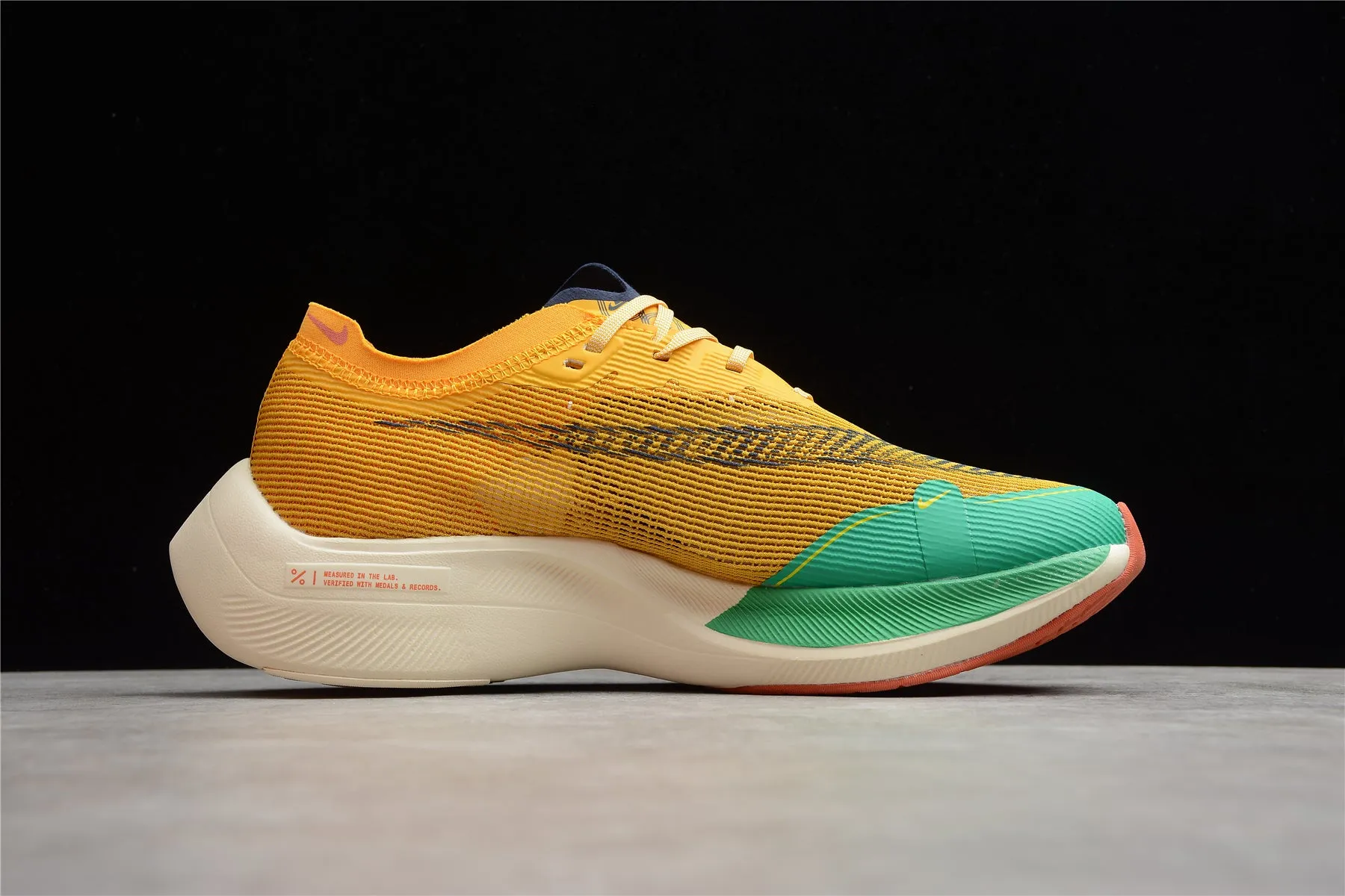 ZoomX Vaporfly NEXT% 2 Yellow and Green